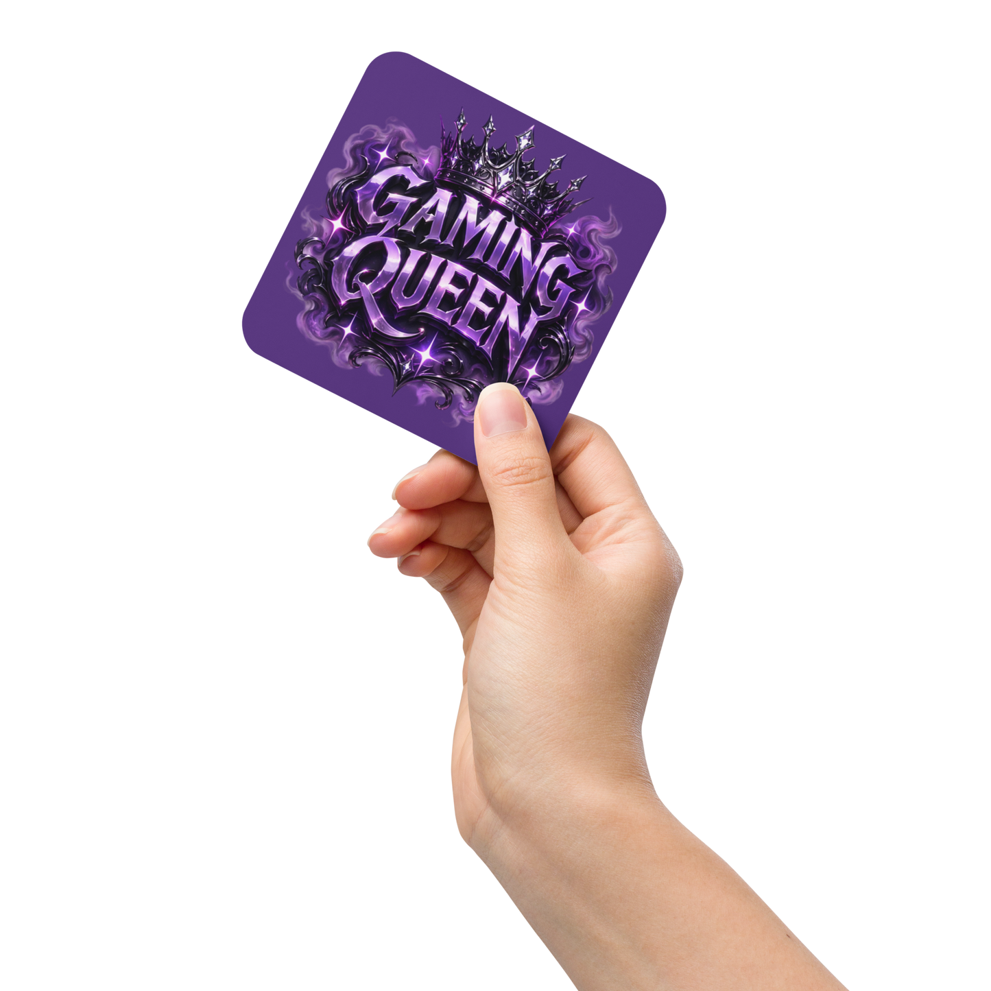Gaming Queen Cork-back coaster